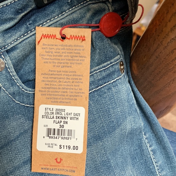 True Religion Woman’s jeans, size 30 - Picture 3 of 6